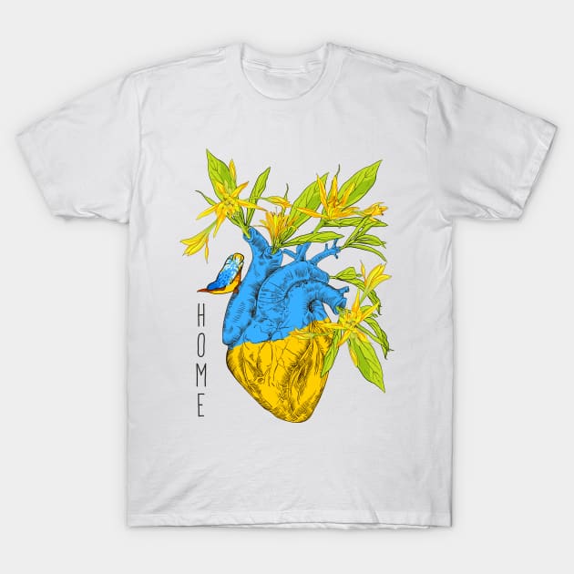 Ukraine is my home T-Shirt by Olga Berlet